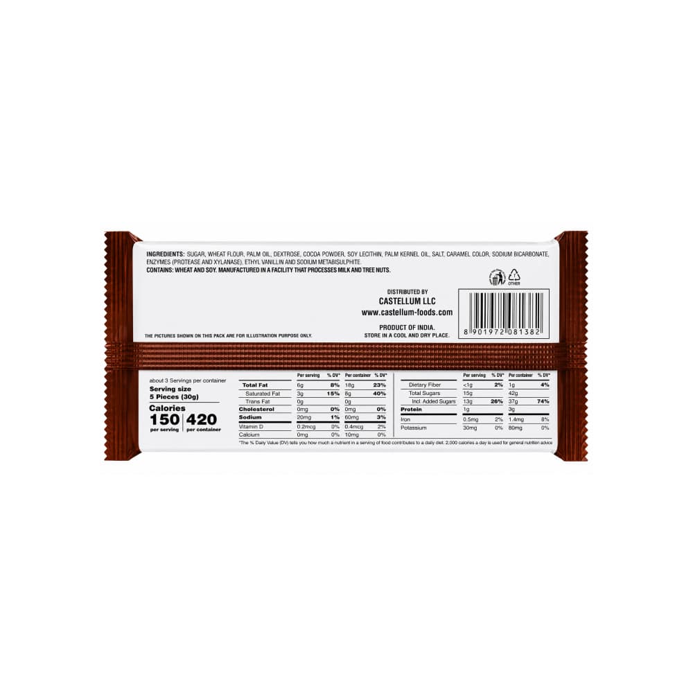 Sorbeto de vainilla con crema de chocolate Castellum (6 x 85 g / 3 oz) - Miniatura 2