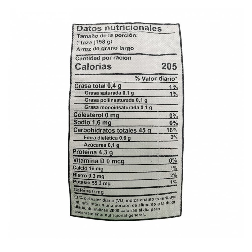 Arroz de grano largo 5% de grano partido Tatine (4 x 25 kg / 55.1 lb) - Miniatura 2