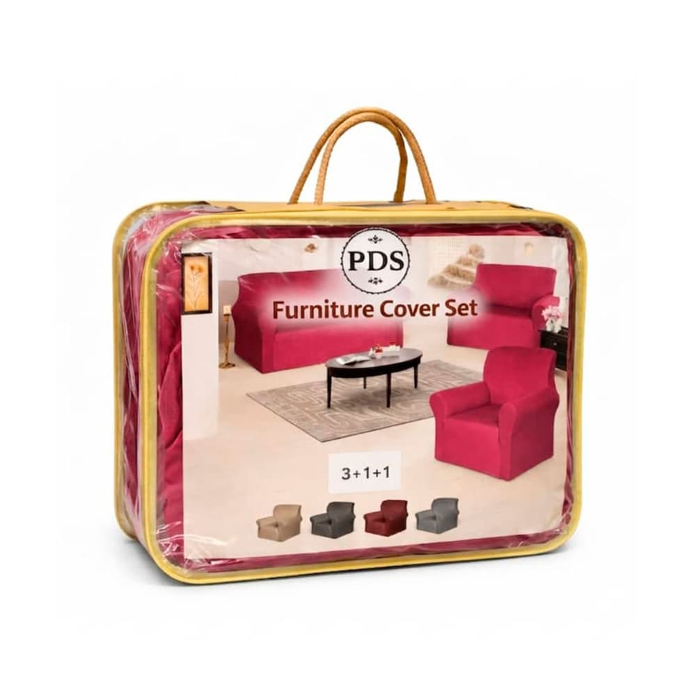 Forro para muebles rojo vino PDS - Miniatura 1