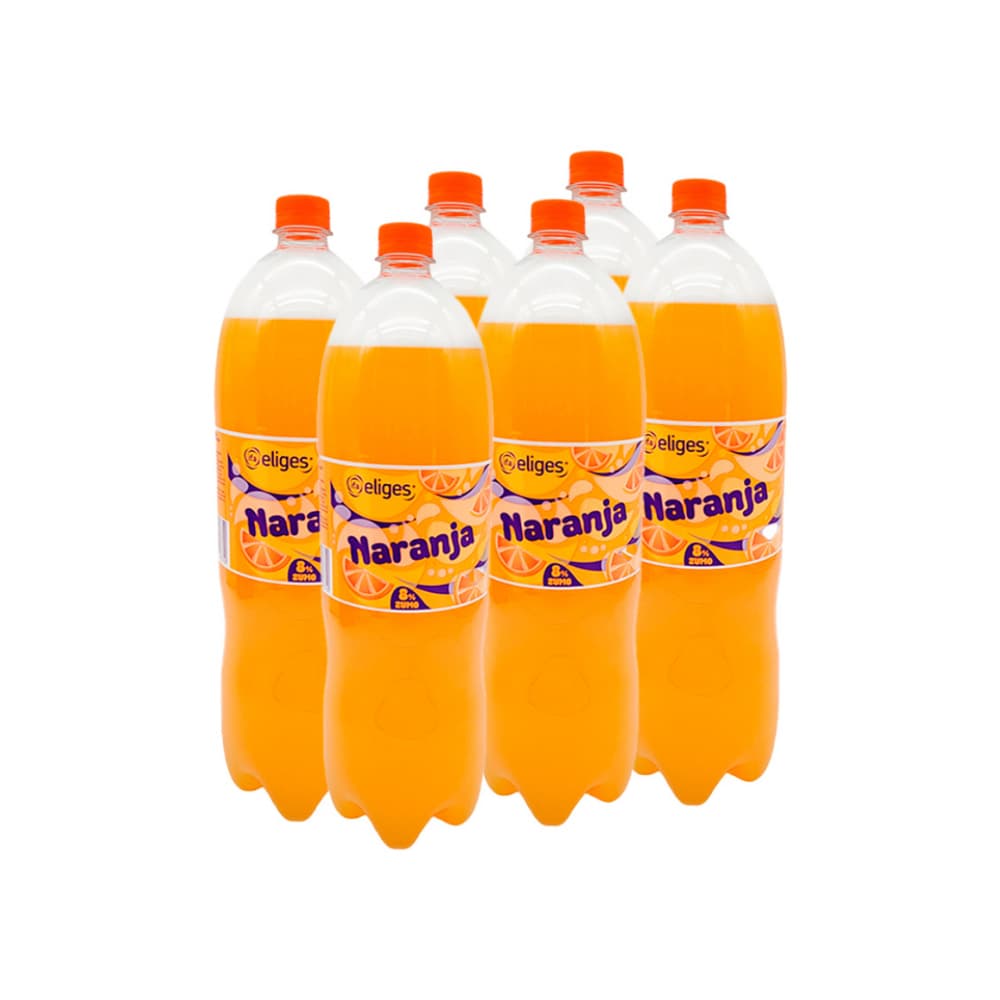 Refresco de naranja Ifa Eliges (6 x 2 L) - Imagen 1