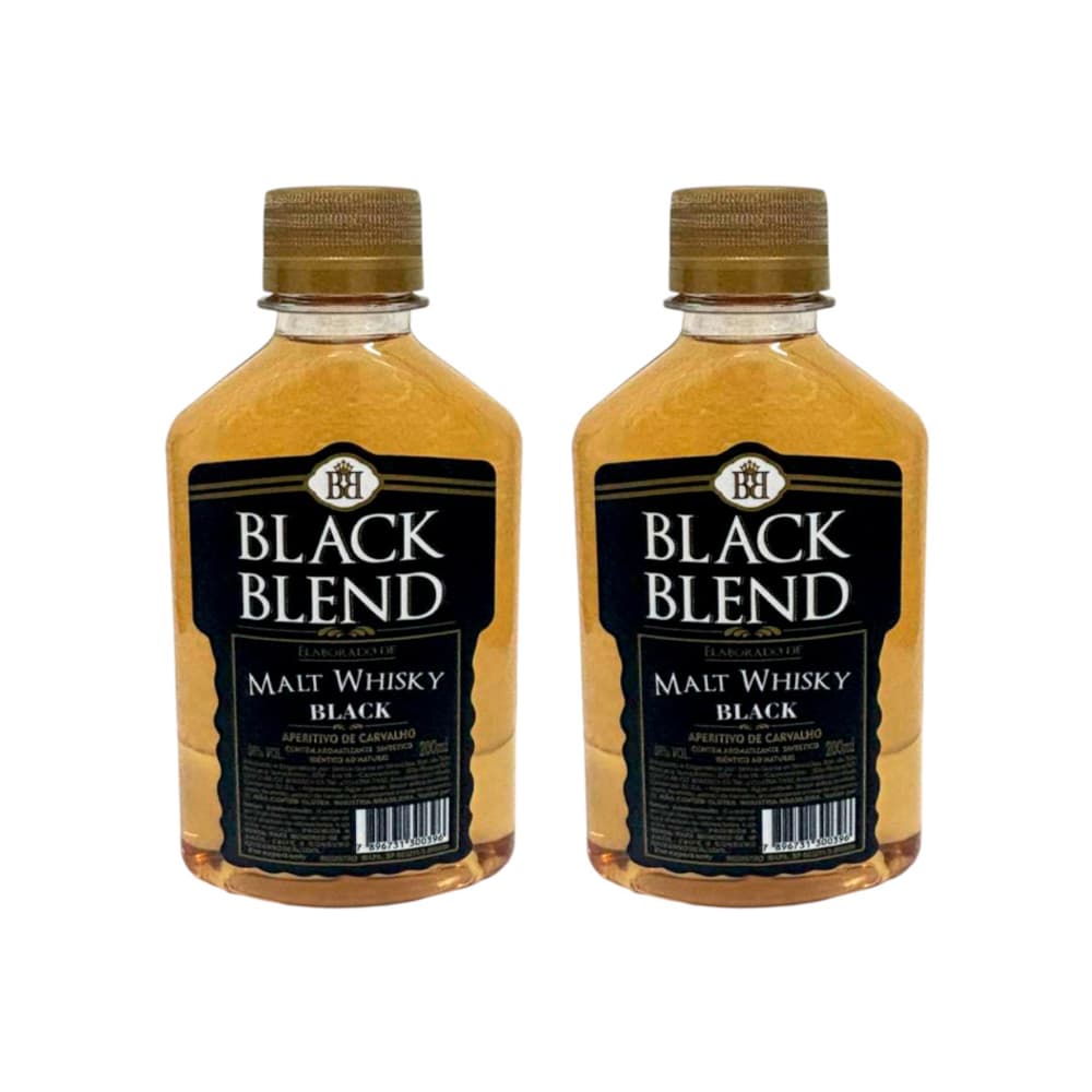 Whisky Black Blend (2 x 200 ml) - Imagen 1