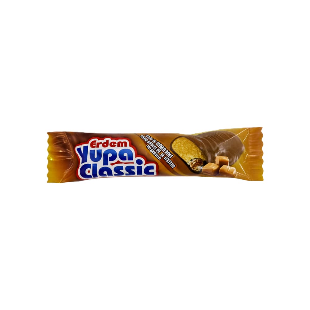 Barra de chocolate rellena de caramelo Nuga Erdem (18 g) - Miniatura 1