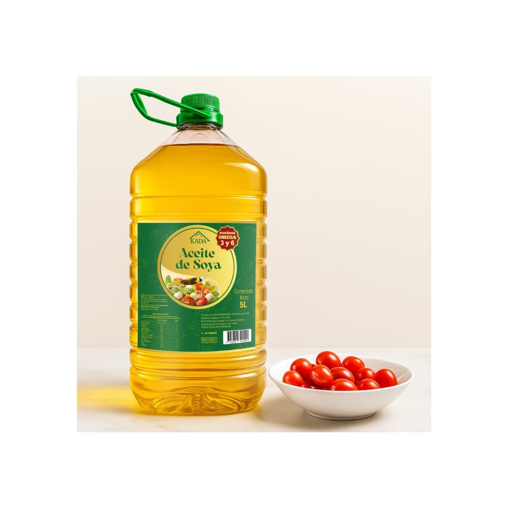 Aceite de soya Kada (4 x 5 L) - Miniatura 5