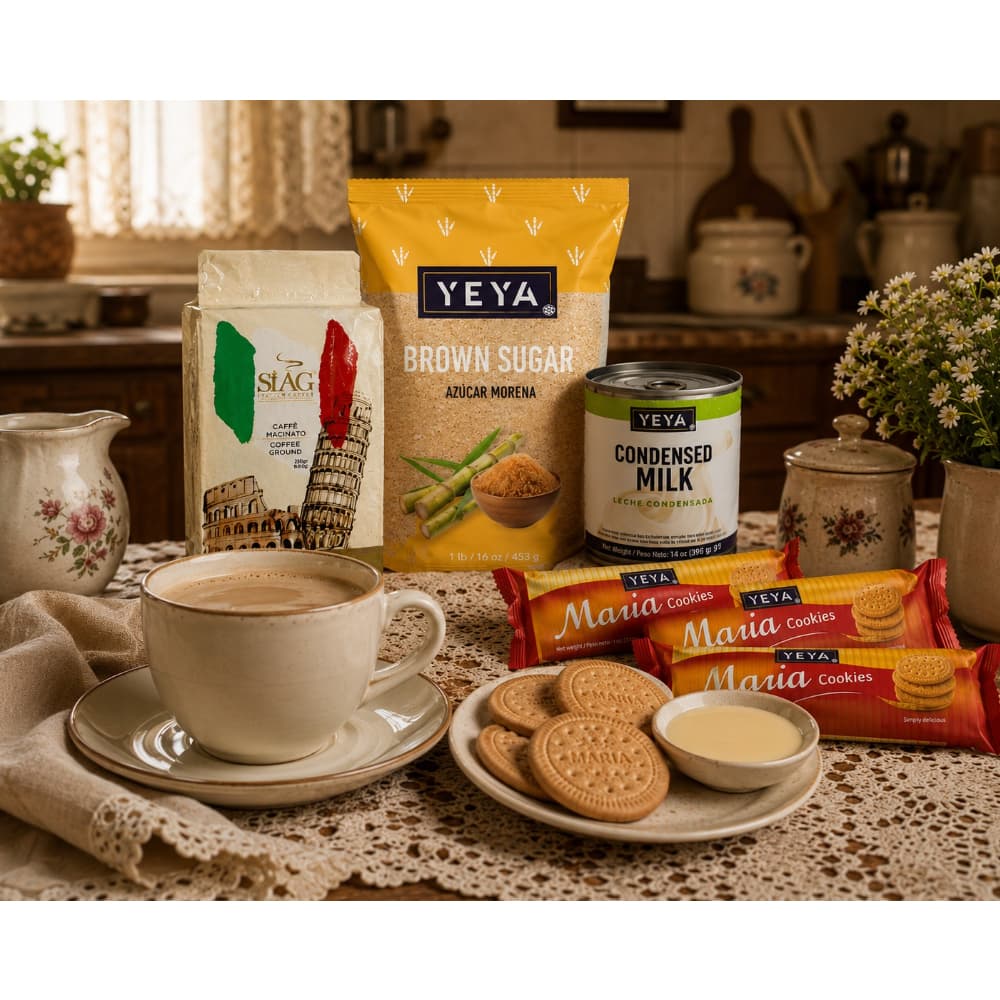 Combo café con leche condensada y galletas - Miniatura 3
