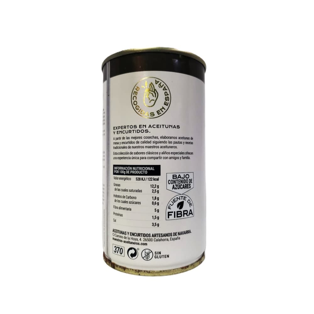 Aceitunas verdes con hueso machacadas con especias Maestro Aceituneros (350 g / 12.35 oz) - Miniatura 2