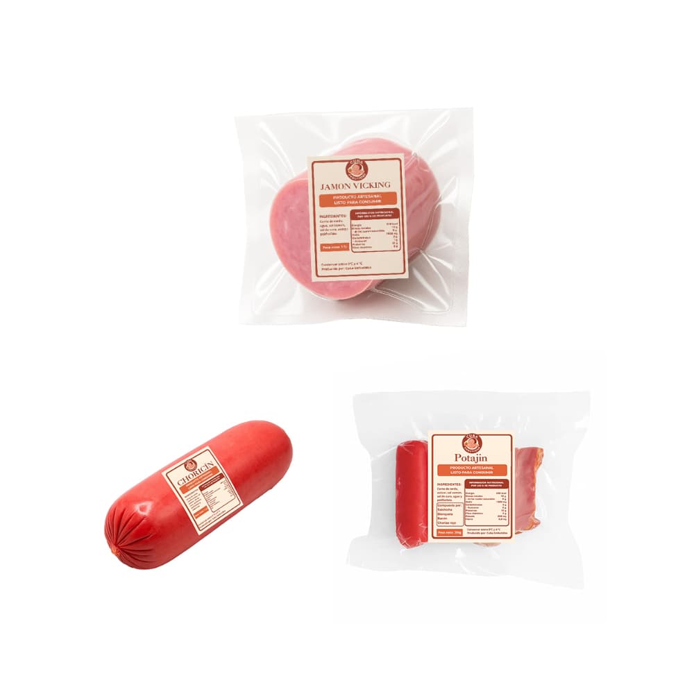 Jamon vicky + choricin + potajin - Miniatura 2