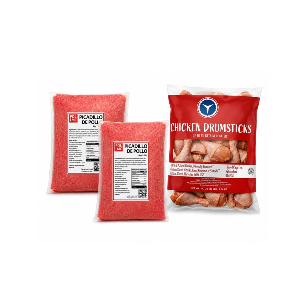 Picadillo de pollo + Muslos de pollo - Imagen 1