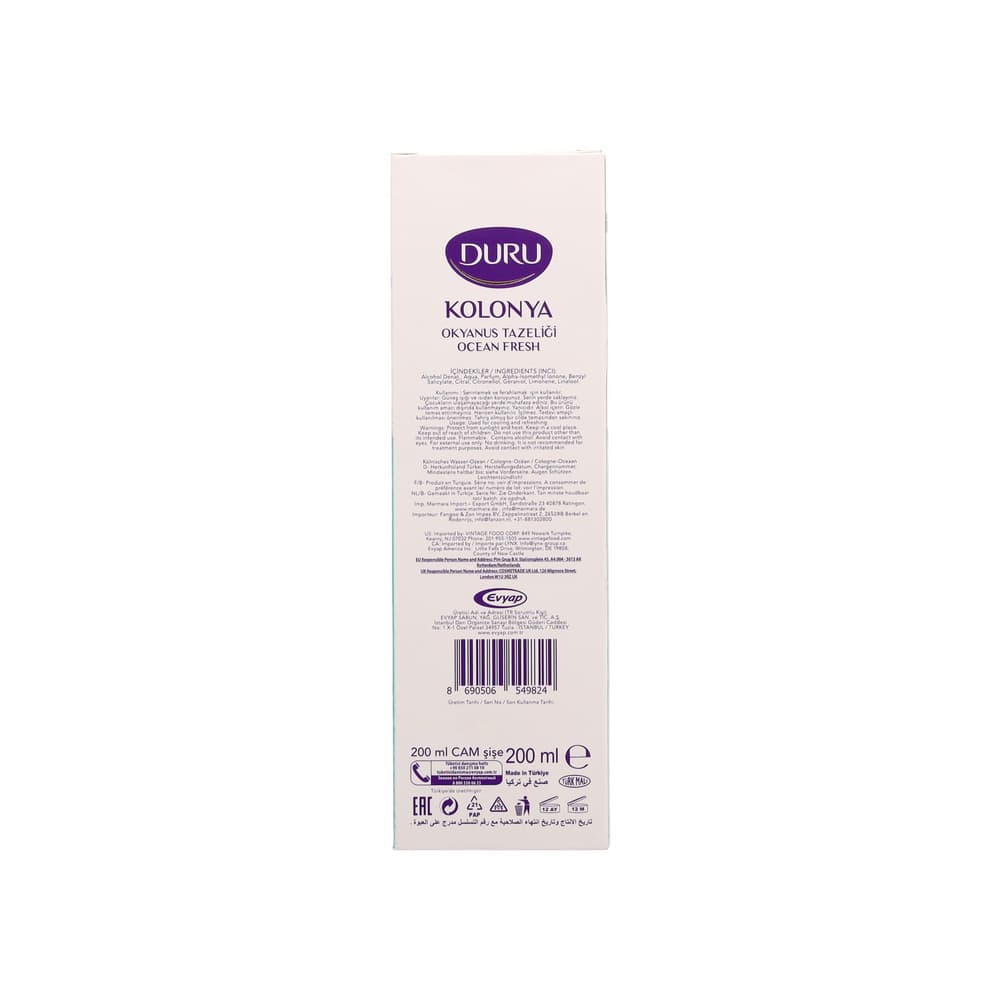 Colonia océano fresco Duru (200 mL) - Miniatura 2