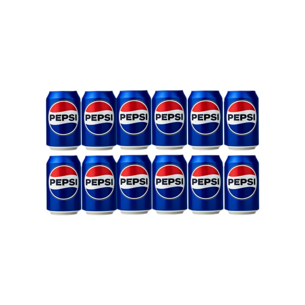 Refresco gaseado de cola Pepsi (12 x 300 ml) - Imagen 1