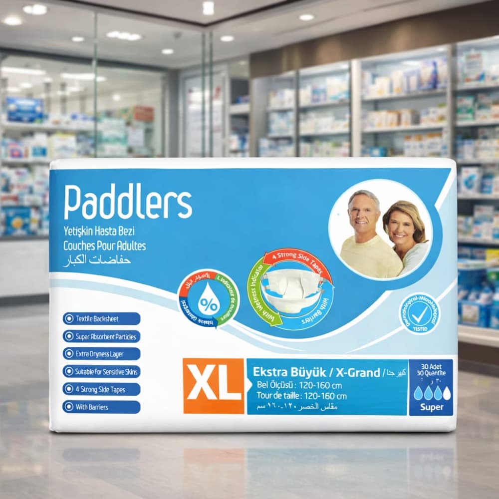 Pañales desechables para adulto talla XL Paddlers (30 U) - Miniatura 4