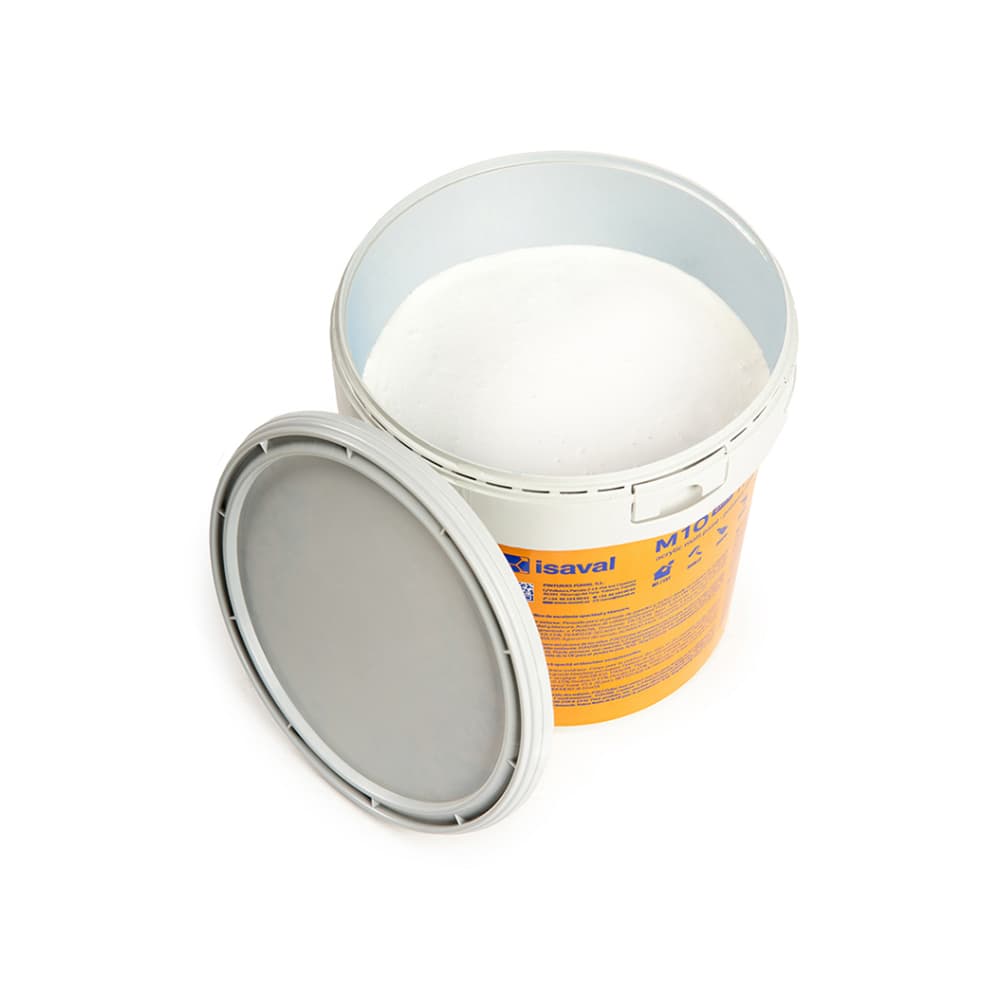 Pintura acrilica interior y exterior color blanco M - 10 extra Isaval (15 L) - Miniatura 3