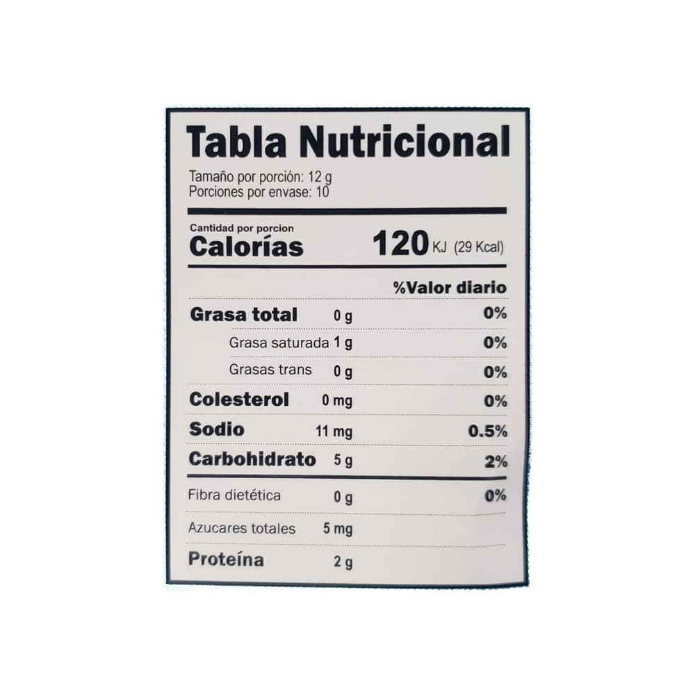 Gelatina sabor durazno Nutrimeals (120 g / 4.23 oz) - Miniatura 3
