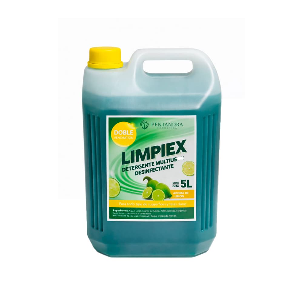 Detergente multiusos con fragancia a limón Pentandra (5 L) - Miniatura 1