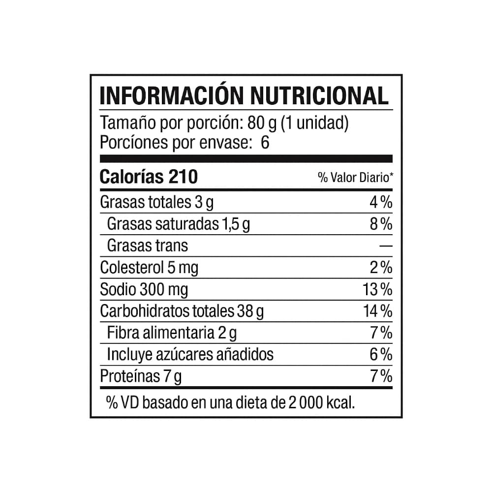 Pan de hamburguesa PakoPan MCH Panadería (6 x 80 g / 2.82 oz) - Miniatura 3