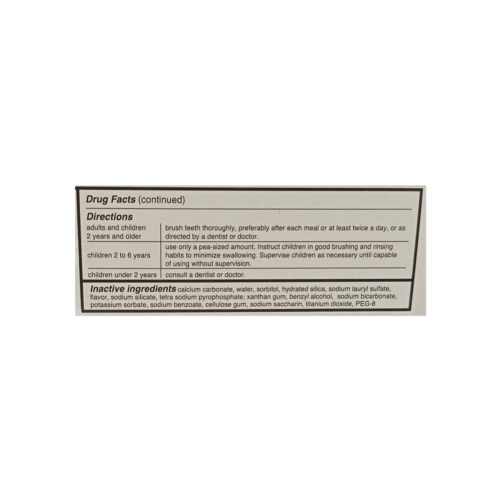 Pasta dental anticaries con flúor Lucky (181 g / 6.4 oz) - Miniatura 3