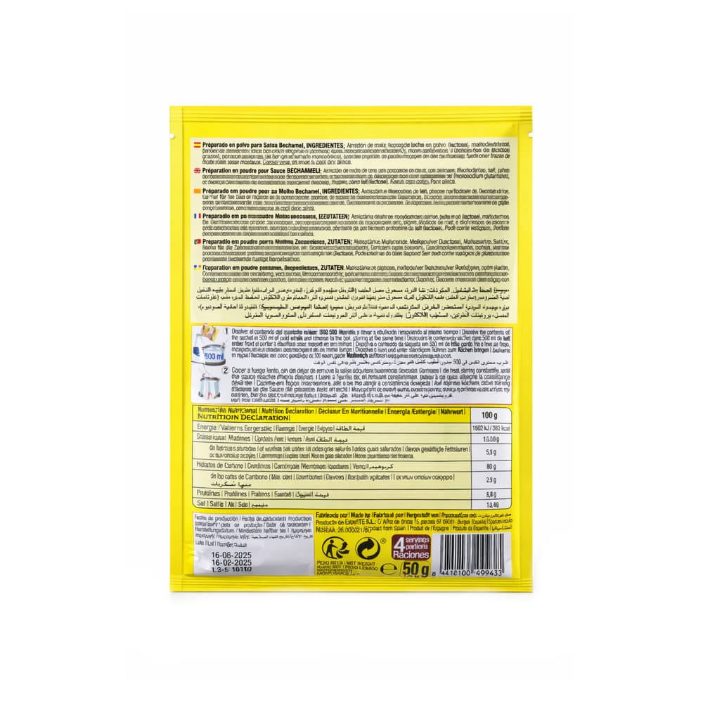 Salsa bechamel CalNort (50 g / 1.76 oz) - Miniatura 2