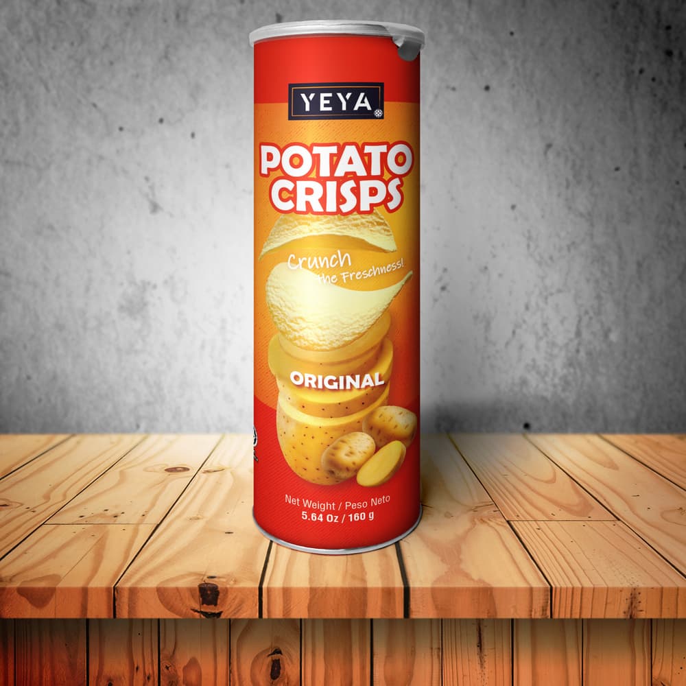 Papas fritas crujientes sabor original YEYA (160 g / 5.64 oz) - Miniatura 4