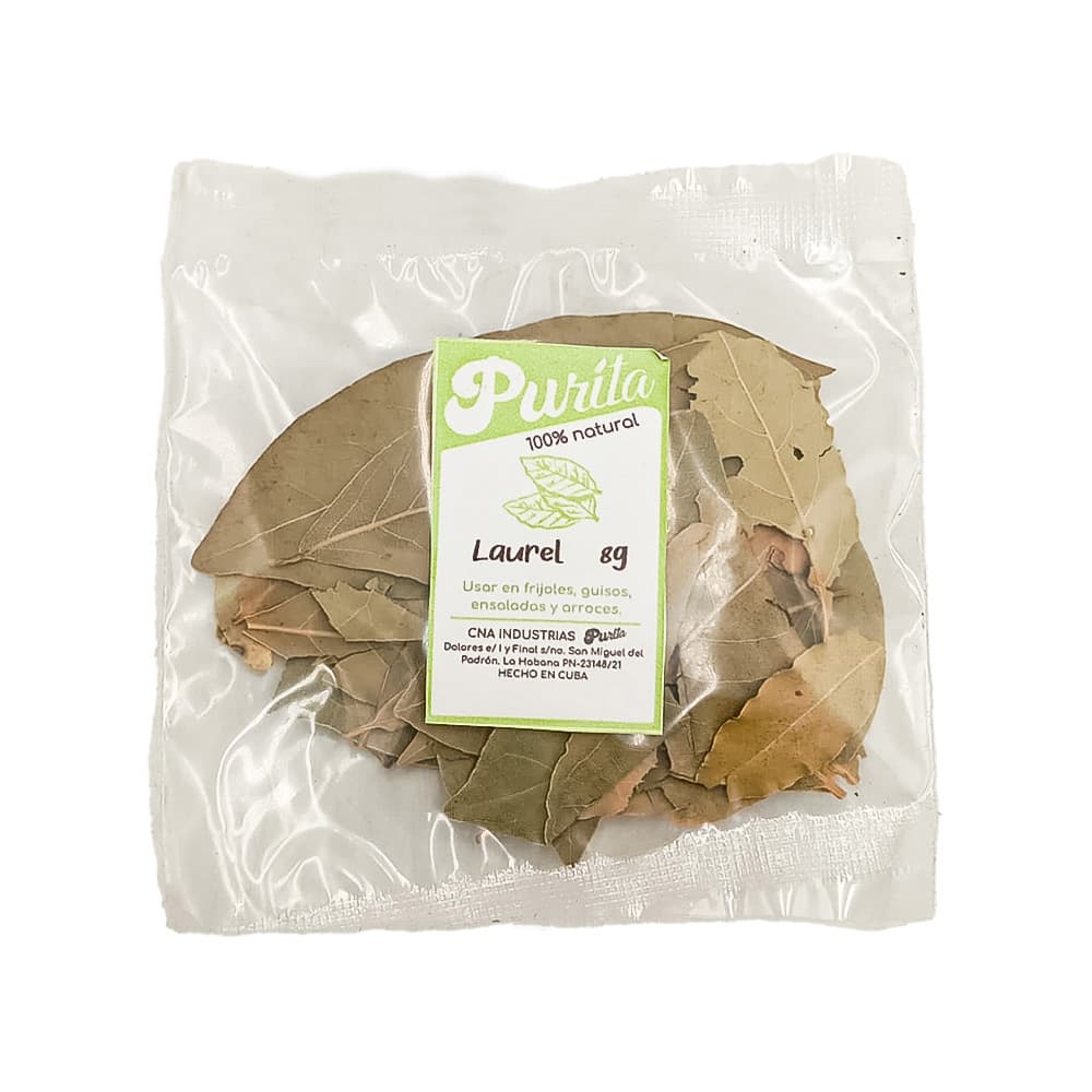 Laurel en hojas Purita (8 g) - Imagen 1