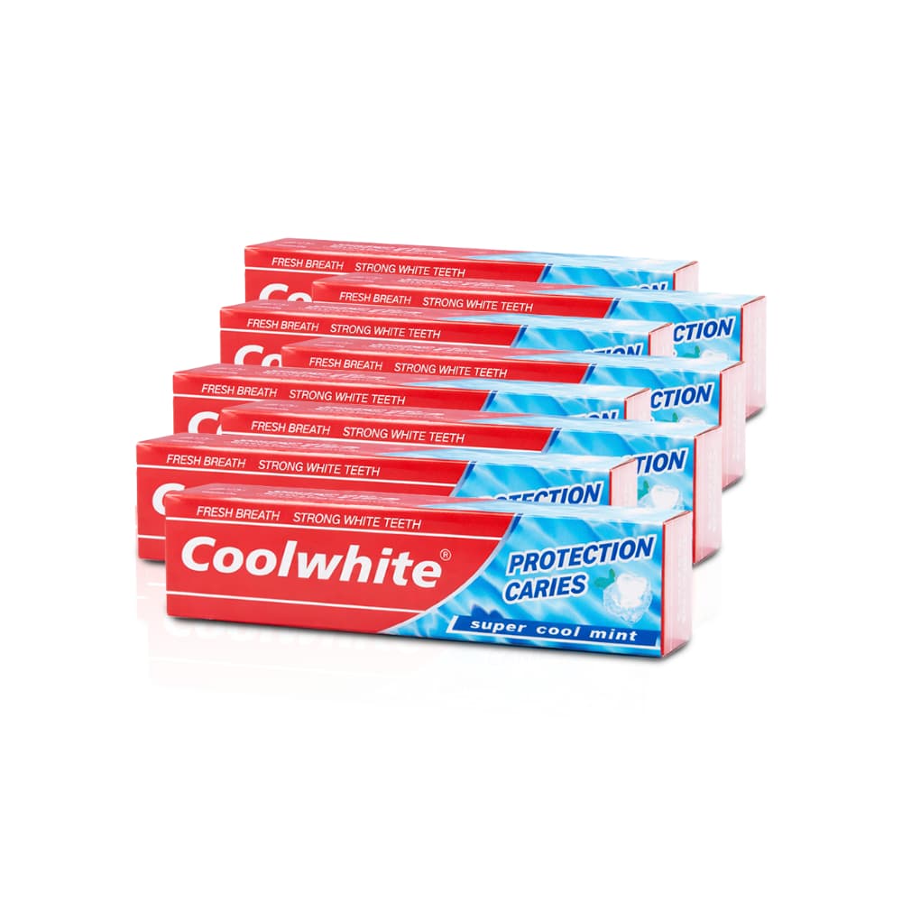 Pasta dental mentolada Coolwhite (8 x 120 g / 4.23 oz) - Miniatura 1