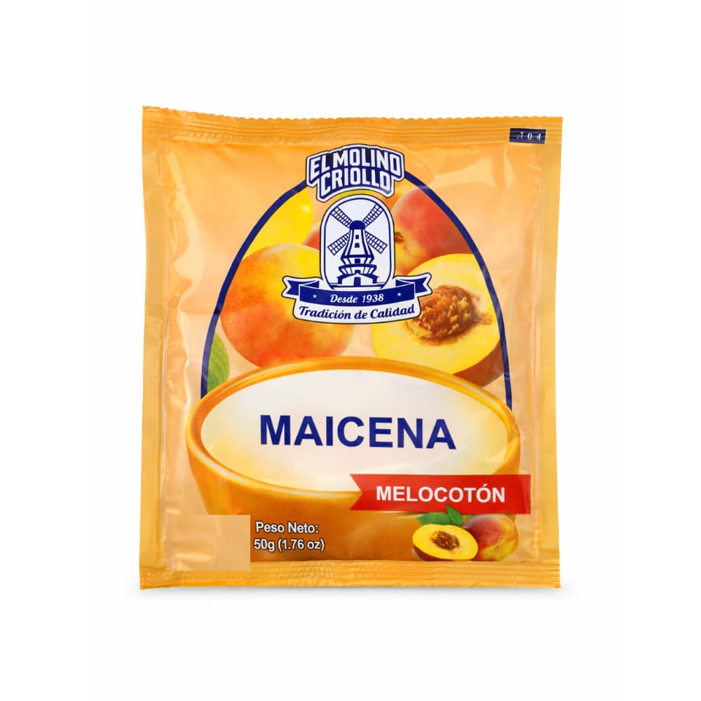 Maicena sabor melocotón El Molino Criollo (50 g / 1.76 oz) - Miniatura 1
