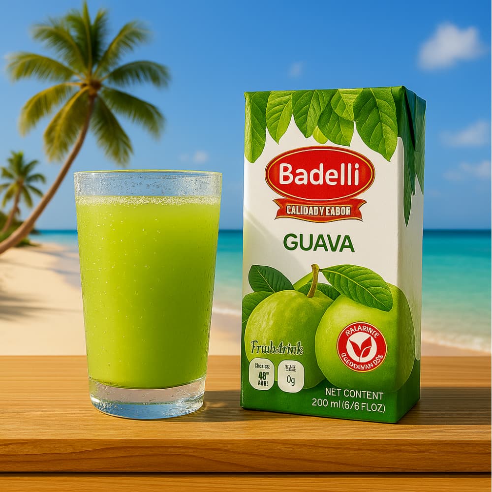 Jugo de guayaba Badelli (200 ml / 6.76 oz fl) - Miniatura 4