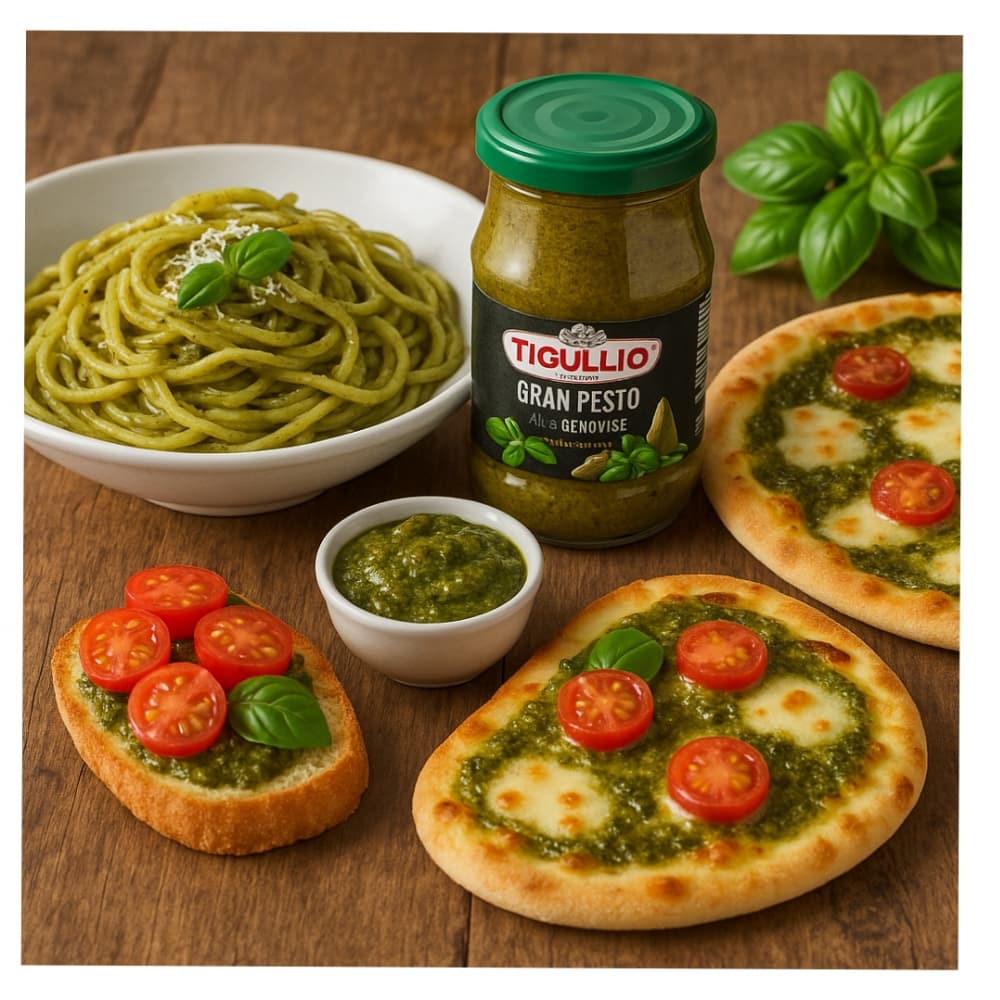 Gran pesto a la genovesa Tigullio (500 g / 1.10 lb) - Miniatura 2