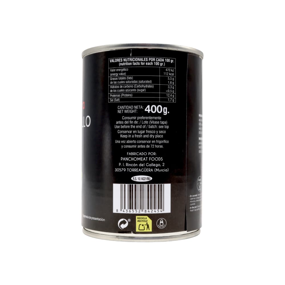 Spam fiambre de pollo Martínez Campera (400 g / 14.11 oz) - Miniatura 3