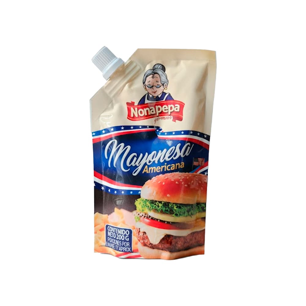 Mayonesa Americana Nonapepa (200 g / 7.05 oz) - Imagen 1