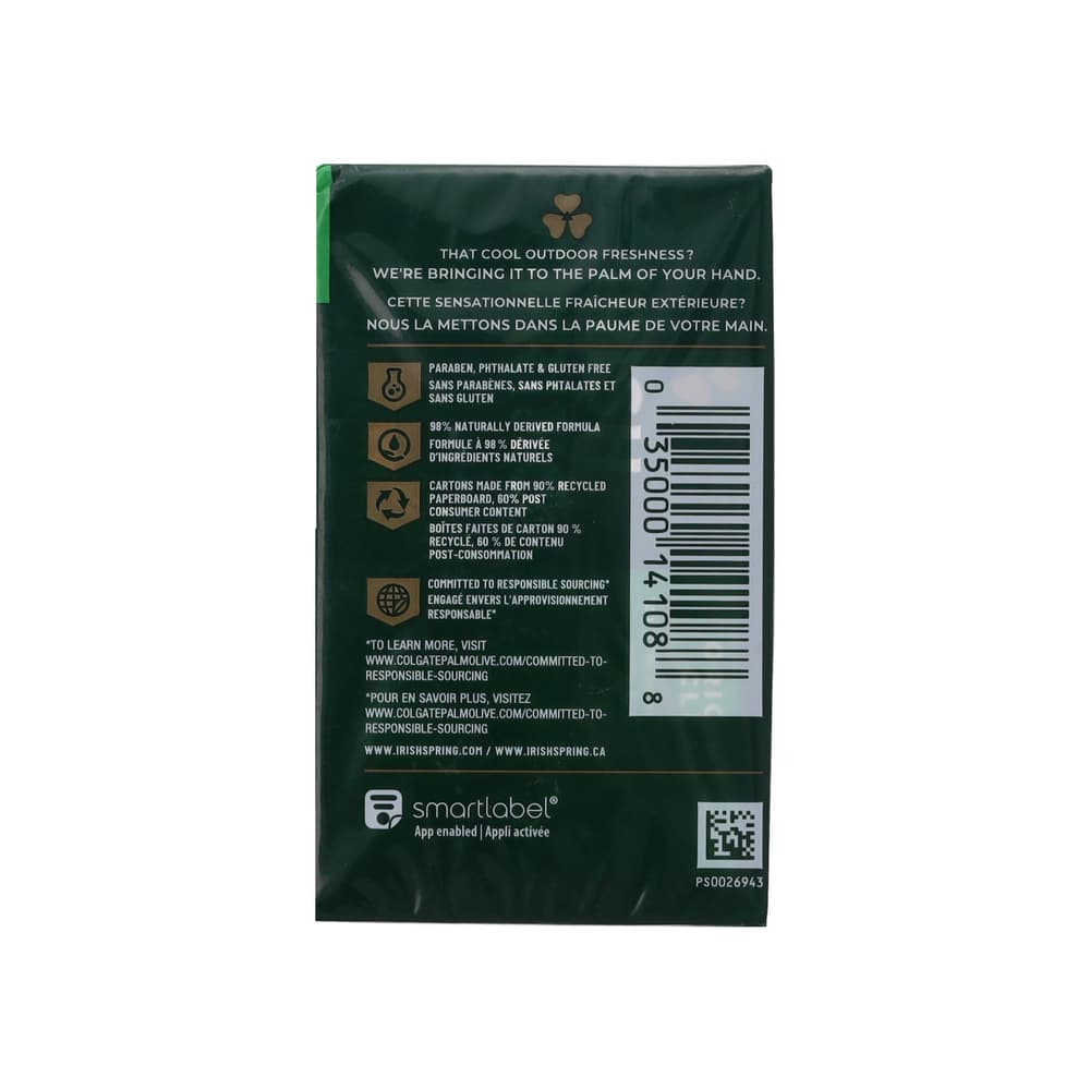 Jabón de baño limpieza original Irish Spring (3 x 104.8 g / 3.7 oz) - Miniatura 2