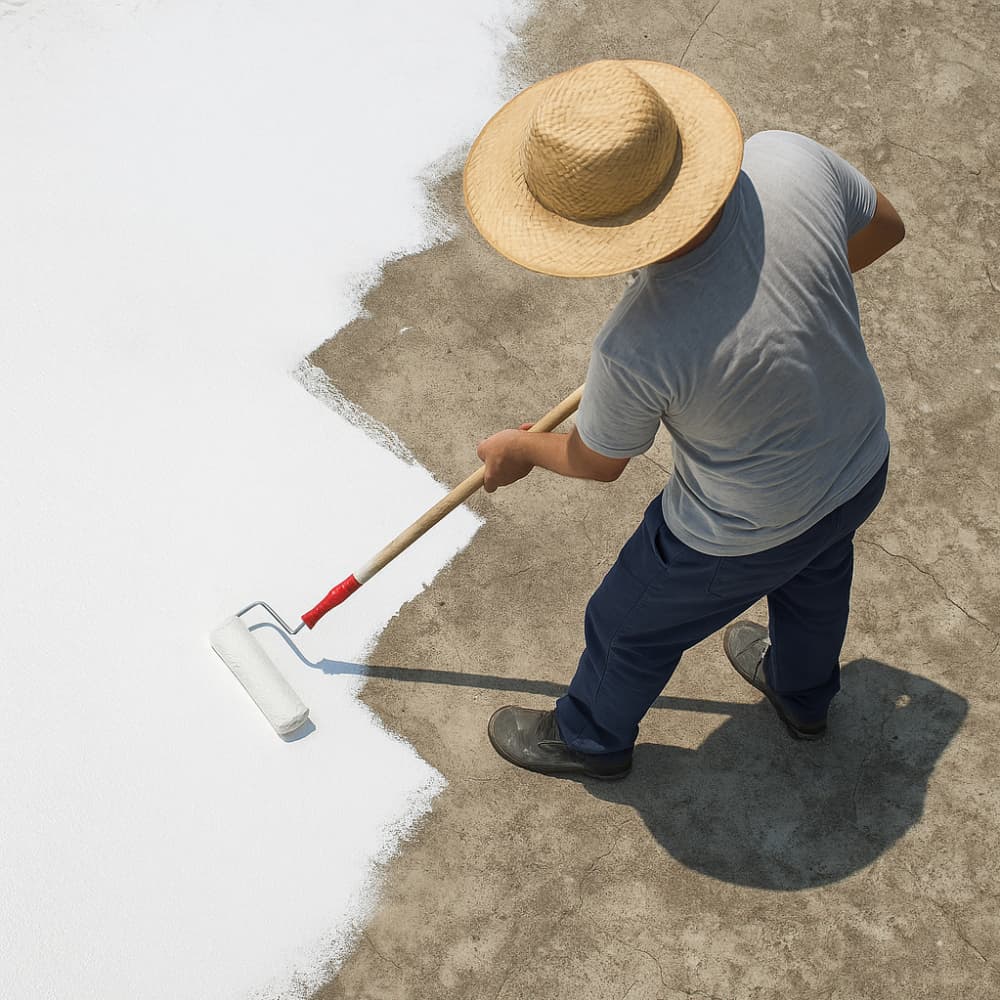 Pintura devothane erc impermeabilizante poliuretano color blanco Devox Caribe (19 L) - Miniatura 4