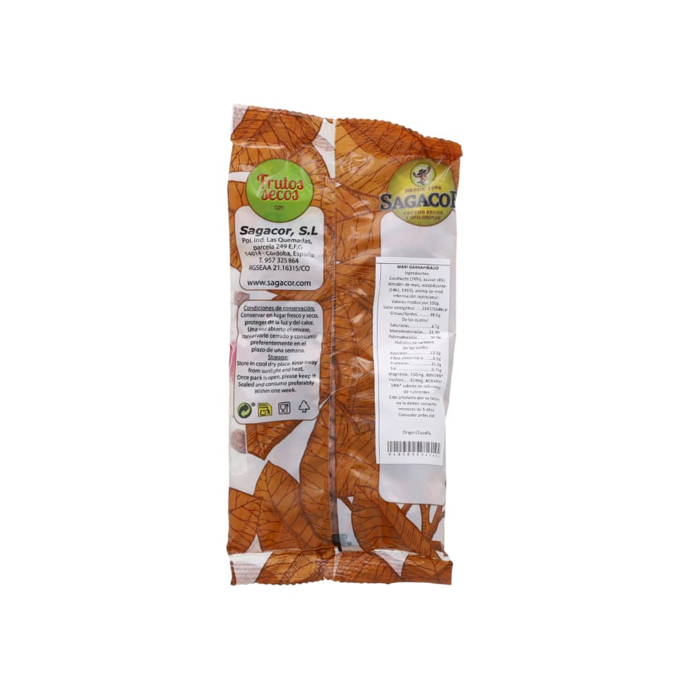 Maní garapiñado SAGACOR (100 g / 3.5 oz) - Miniatura 2
