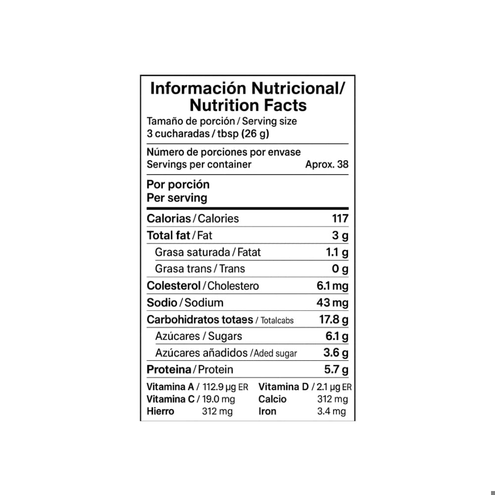 Preparado leche en polvo Parmalat max (1 kg / 2.2 lb) - Miniatura 3