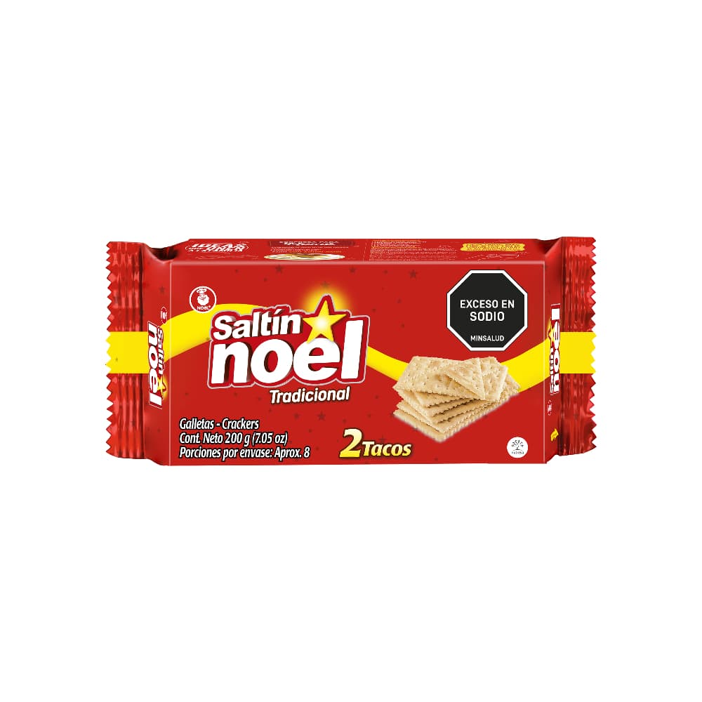 Galletas sabor tradicional Saltín Noel (200 g / 7.05 oz) - Imagen 1