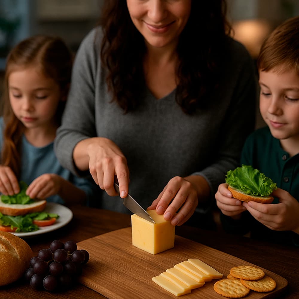 Queso tipo gouda Prairie Farms (2.2 kg / 4.85 lb) - Miniatura 4