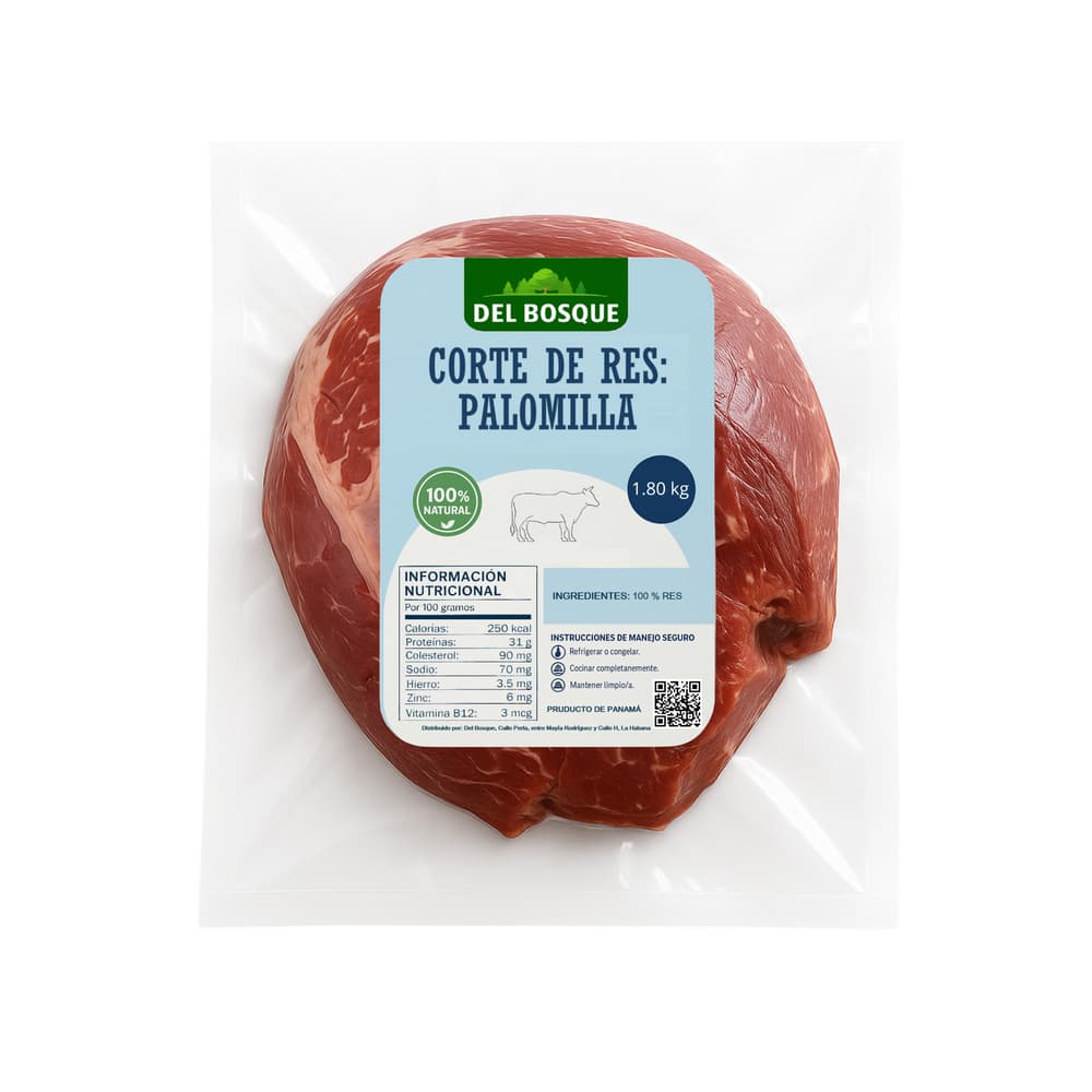Corte de res palomilla Del Bosque (1.80 kg / 3.96 lb) - Imagen 1