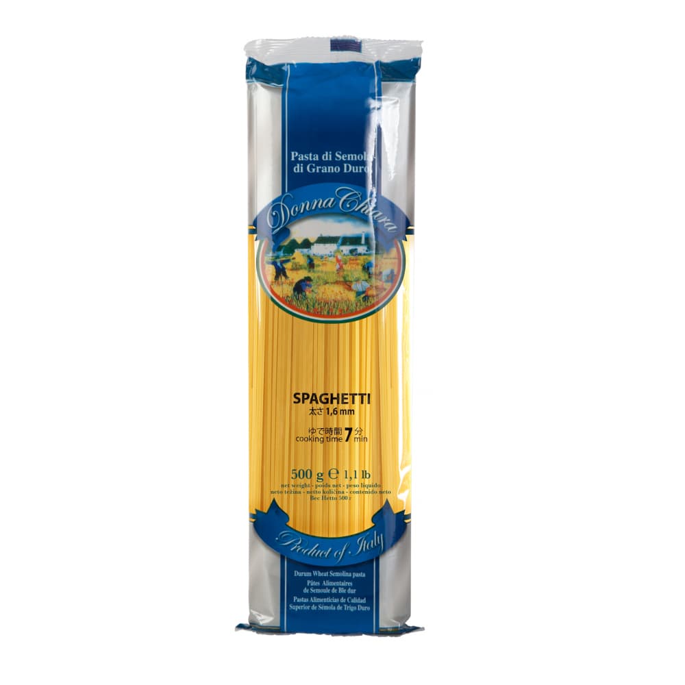 Espaguetis No. 8 -1.6 mm- Donna Chiara (500 g / 1.1 lb) - Imagen 1