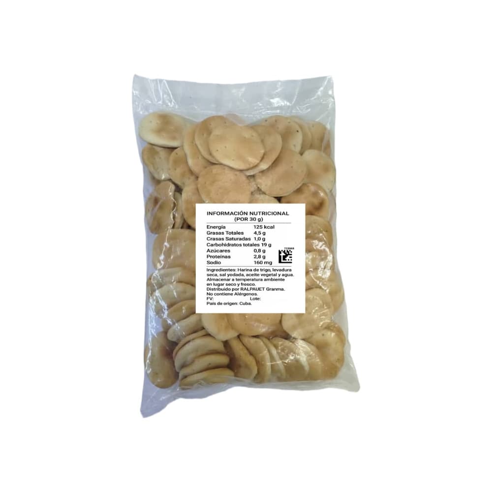 Galletas de sal artesanales Ralpaquet (800 g / 1.76 lb) - Miniatura 3