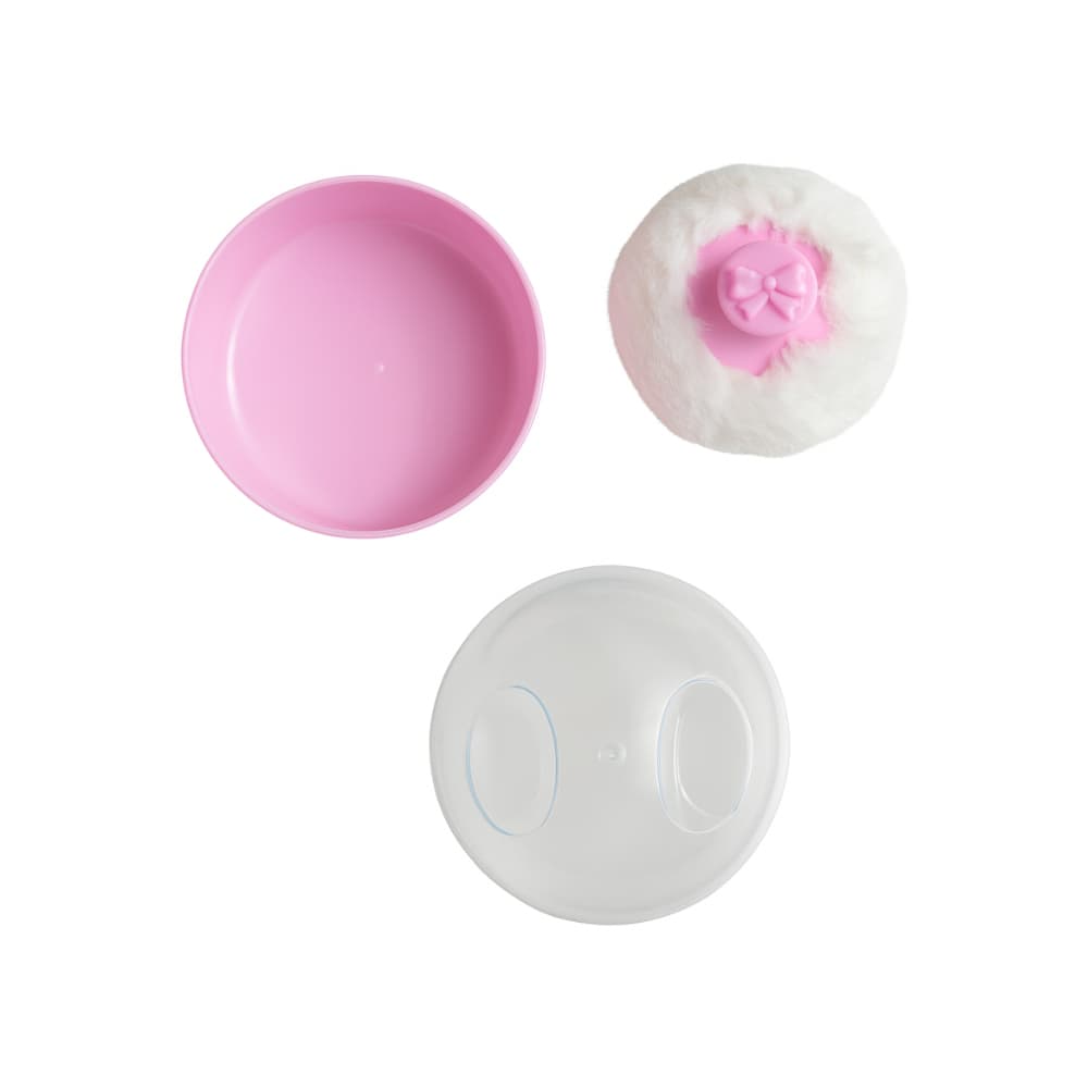 Envase color rosado para talco para bebé Pretty Play - Miniatura 3