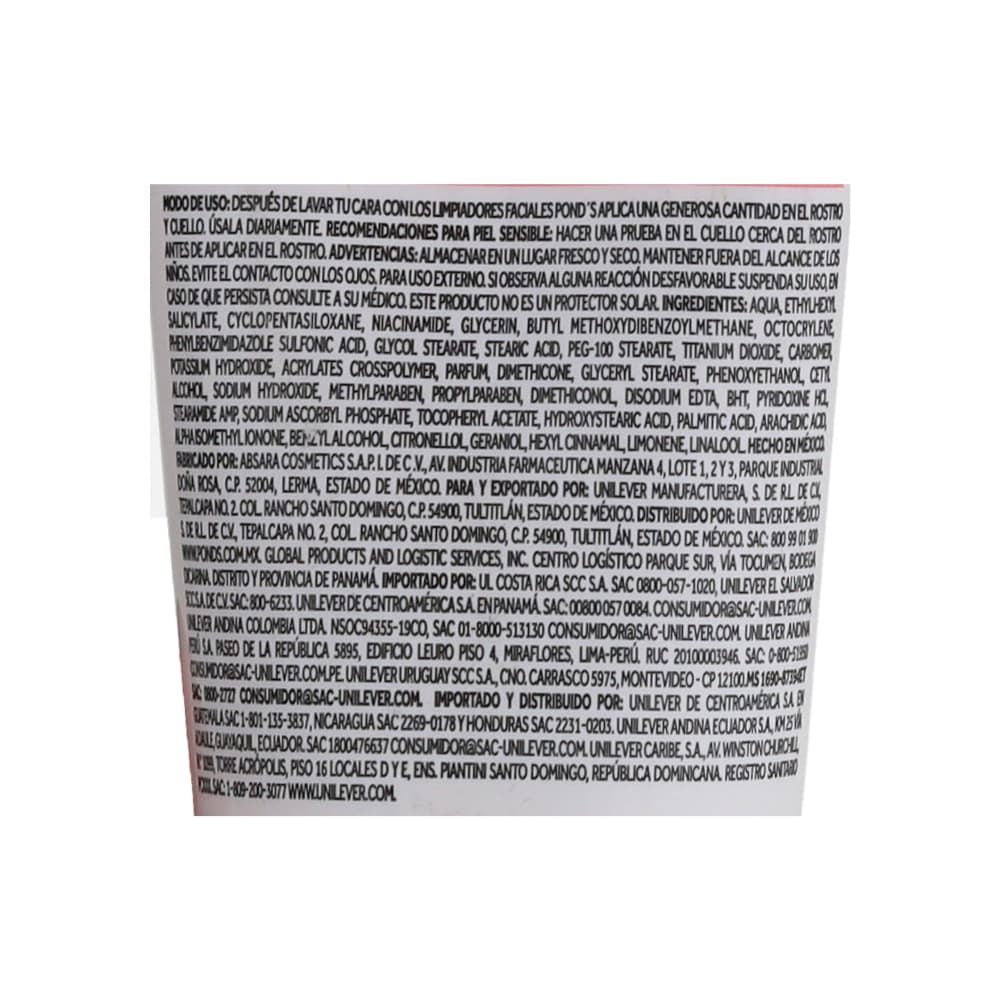Crema facial con protección solar aclarante y antimanchas Pond's (100 g / 3.5 oz) - Miniatura 4