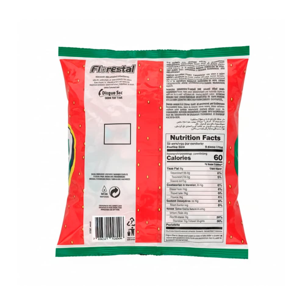 Caramelo con relleno sabor fresa Florestal (500 g / 1.10 lb) - Miniatura 2