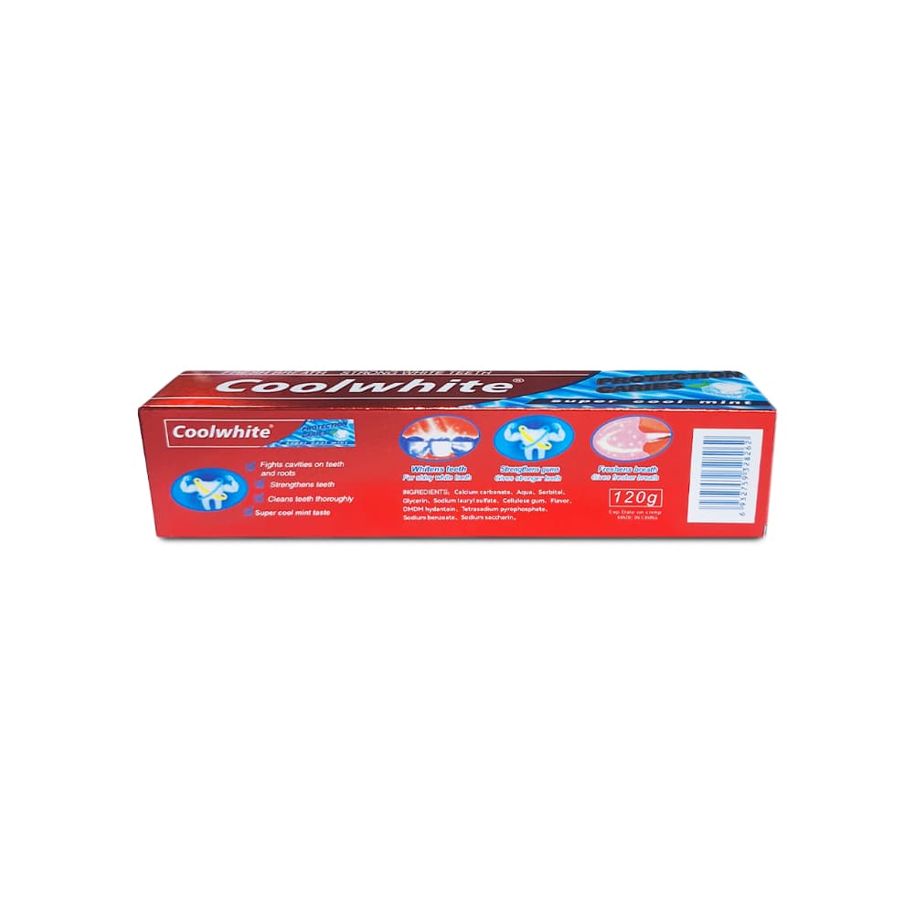 Pasta dental mentolada Coolwhite (4 x 120 g / 4.23 oz) - Miniatura 3