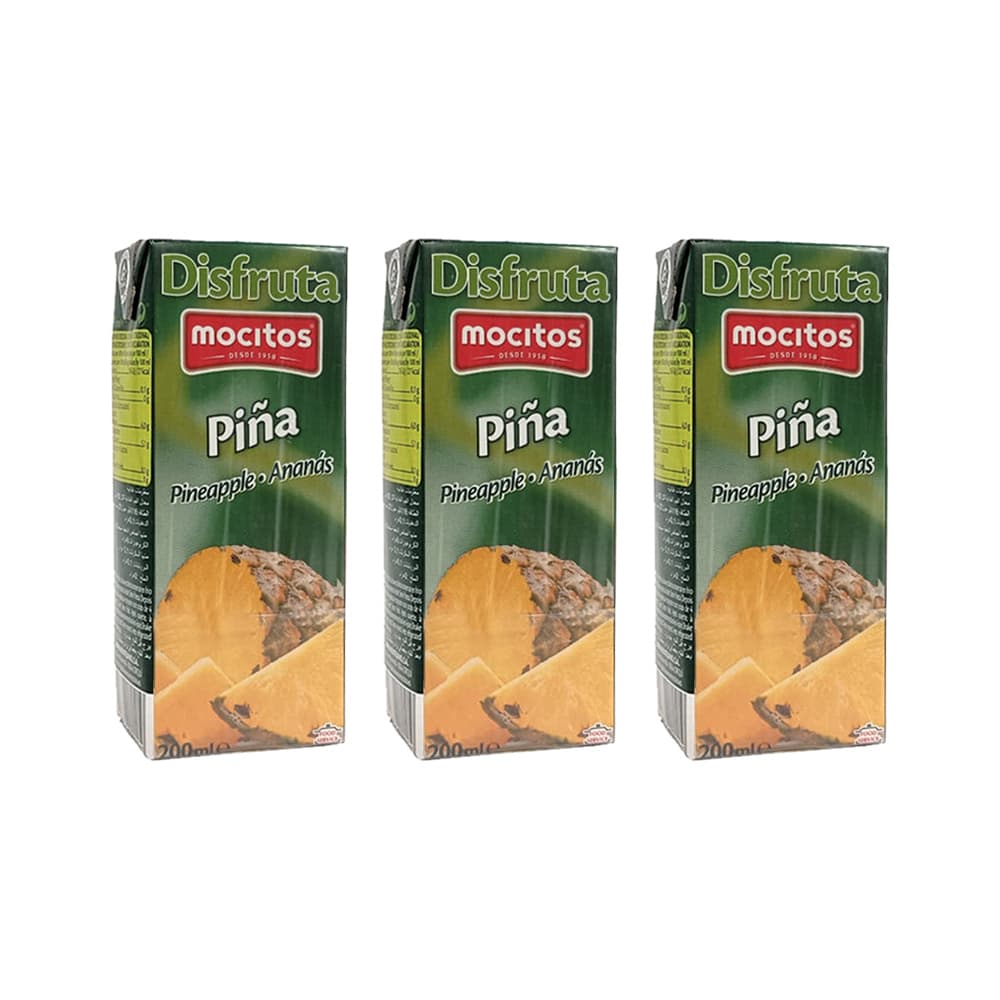 Jugo de piña Mocitos (3 x 200 ml) - Imagen 1
