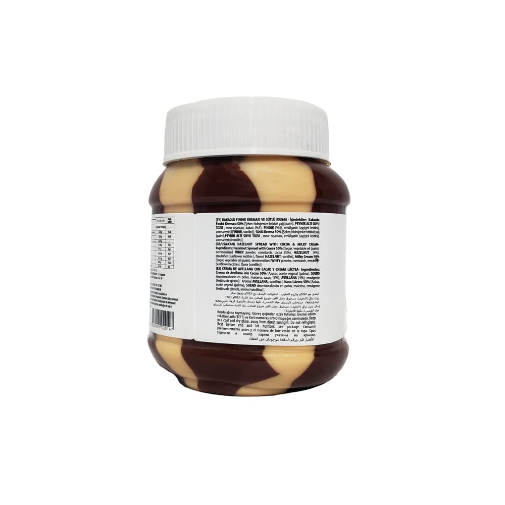 Crema de avellanas con leche y cacao Nezka 365 (350 g / 12.4 oz) - Miniatura 2
