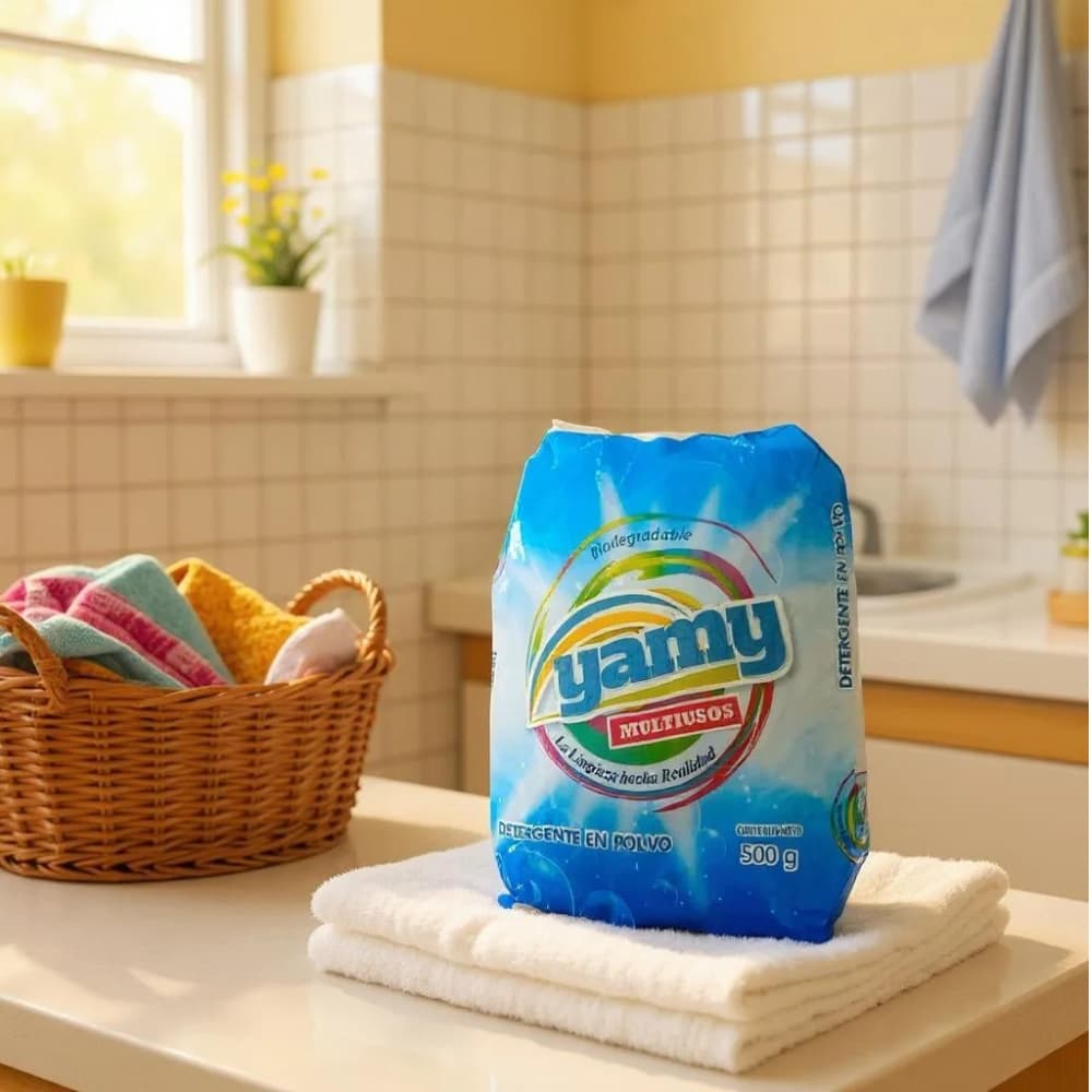 Detergente en polvo multiusos Yamy (500 g / 1.10 lb) - Miniatura 4