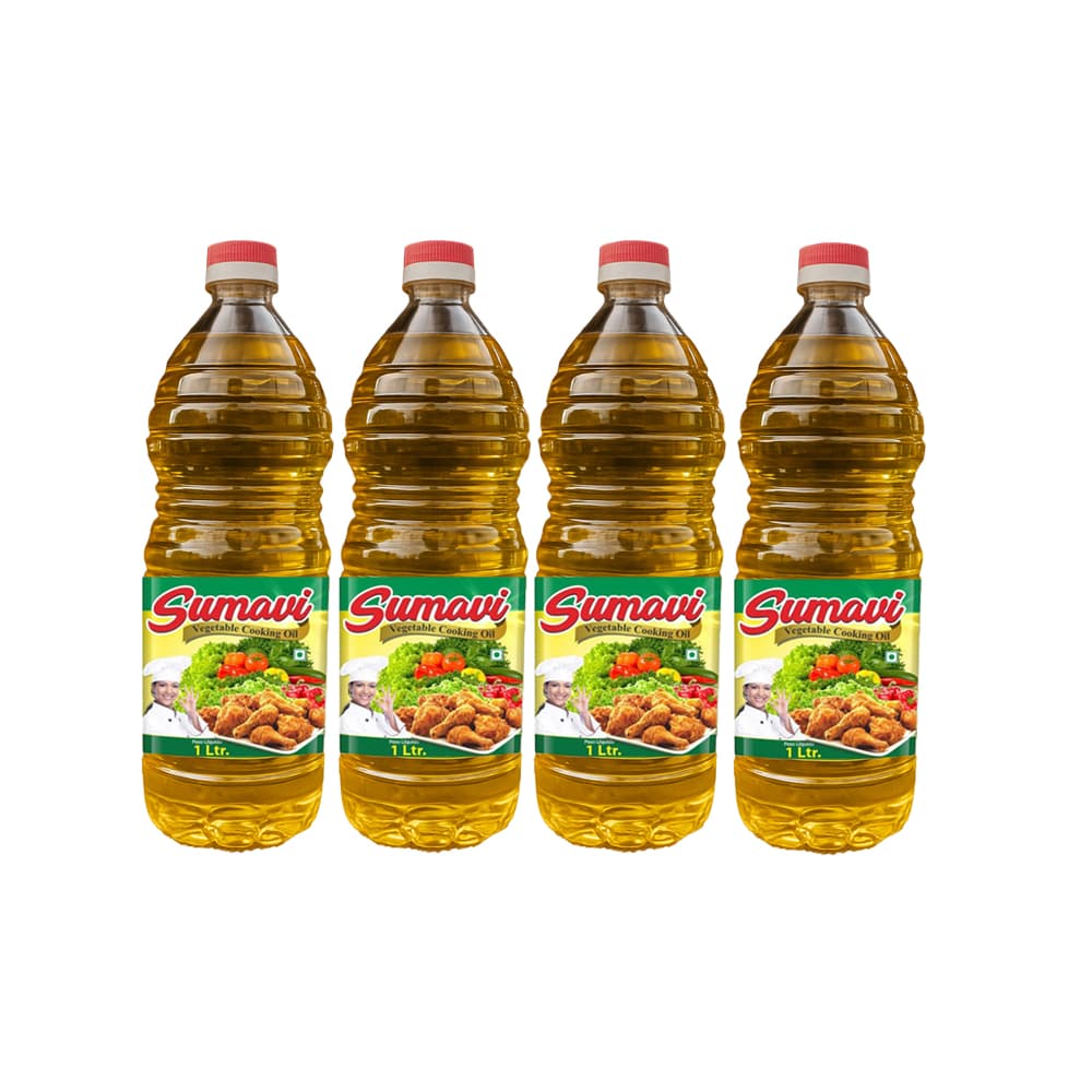 Aceite vegetal Sumavi (4 x 1 L) - Imagen 1
