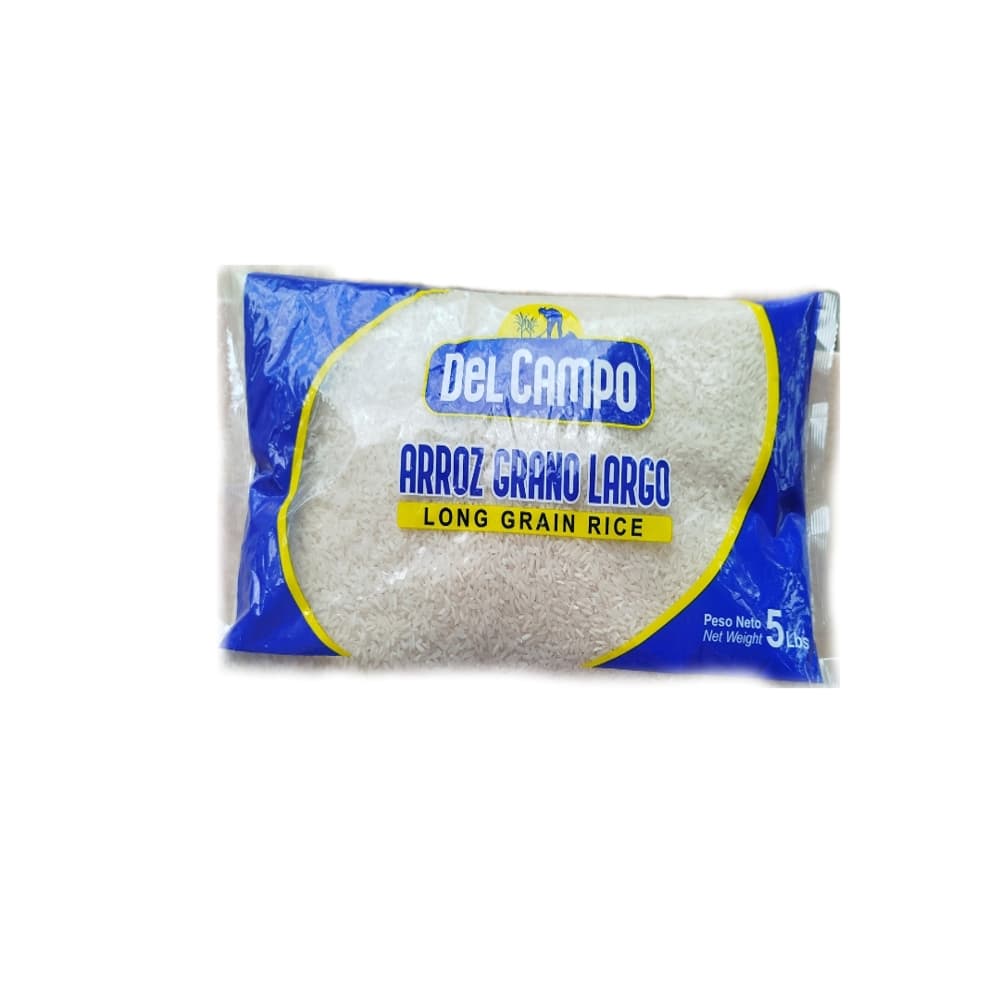 Arroz de grano largo Del Campo (2.27 kg / 5 lb) - Imagen 1