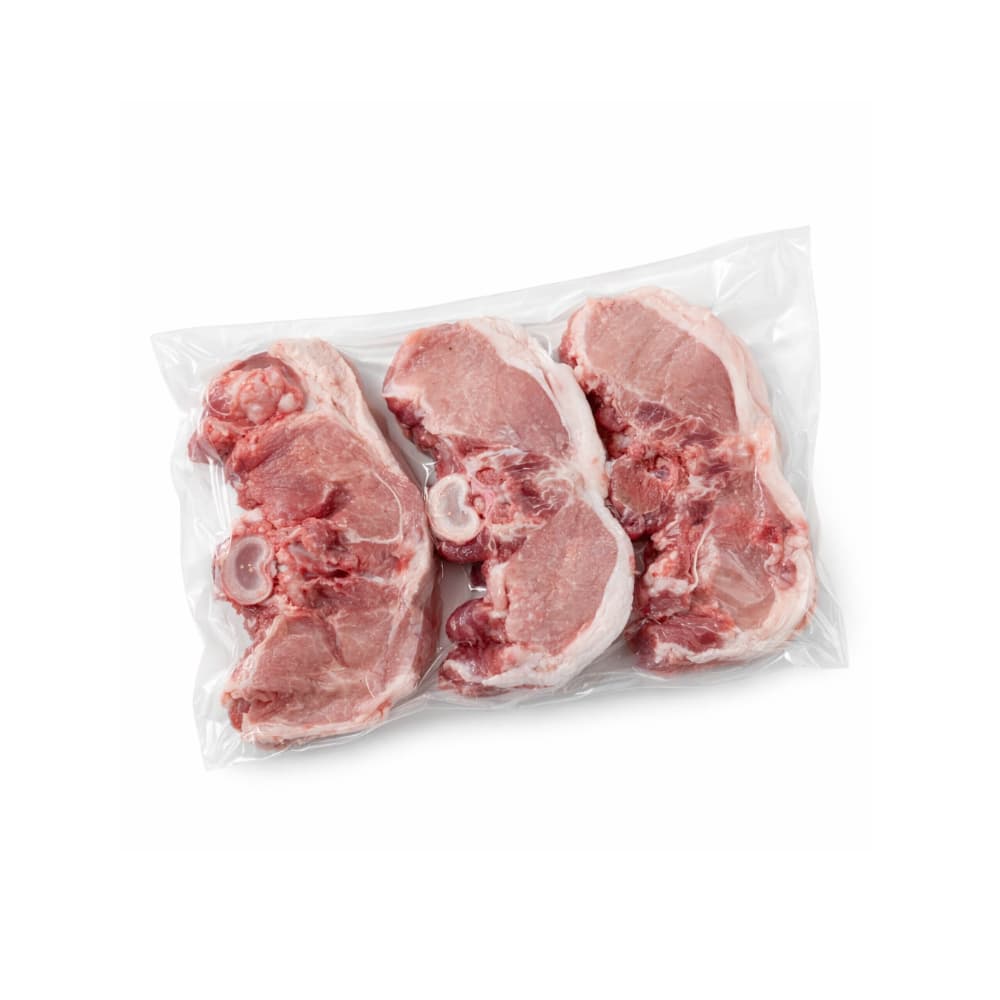 Chuletas de cerdo con piel y con huesos LF (1.36 kg / 3 lb) - Miniatura 3
