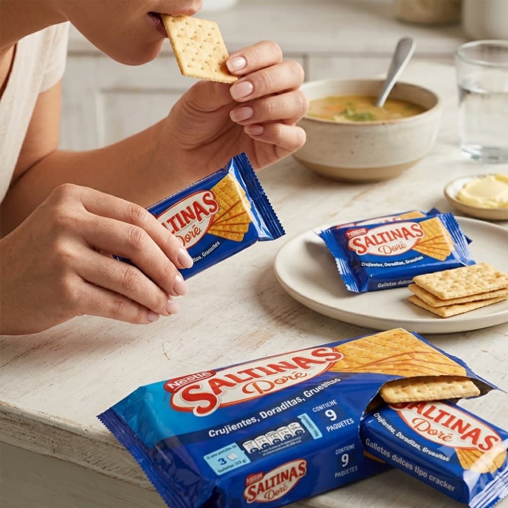 Galletas dulces Doré Saltinas Nestlé (207 g / 7.3 oz) - Miniatura 4