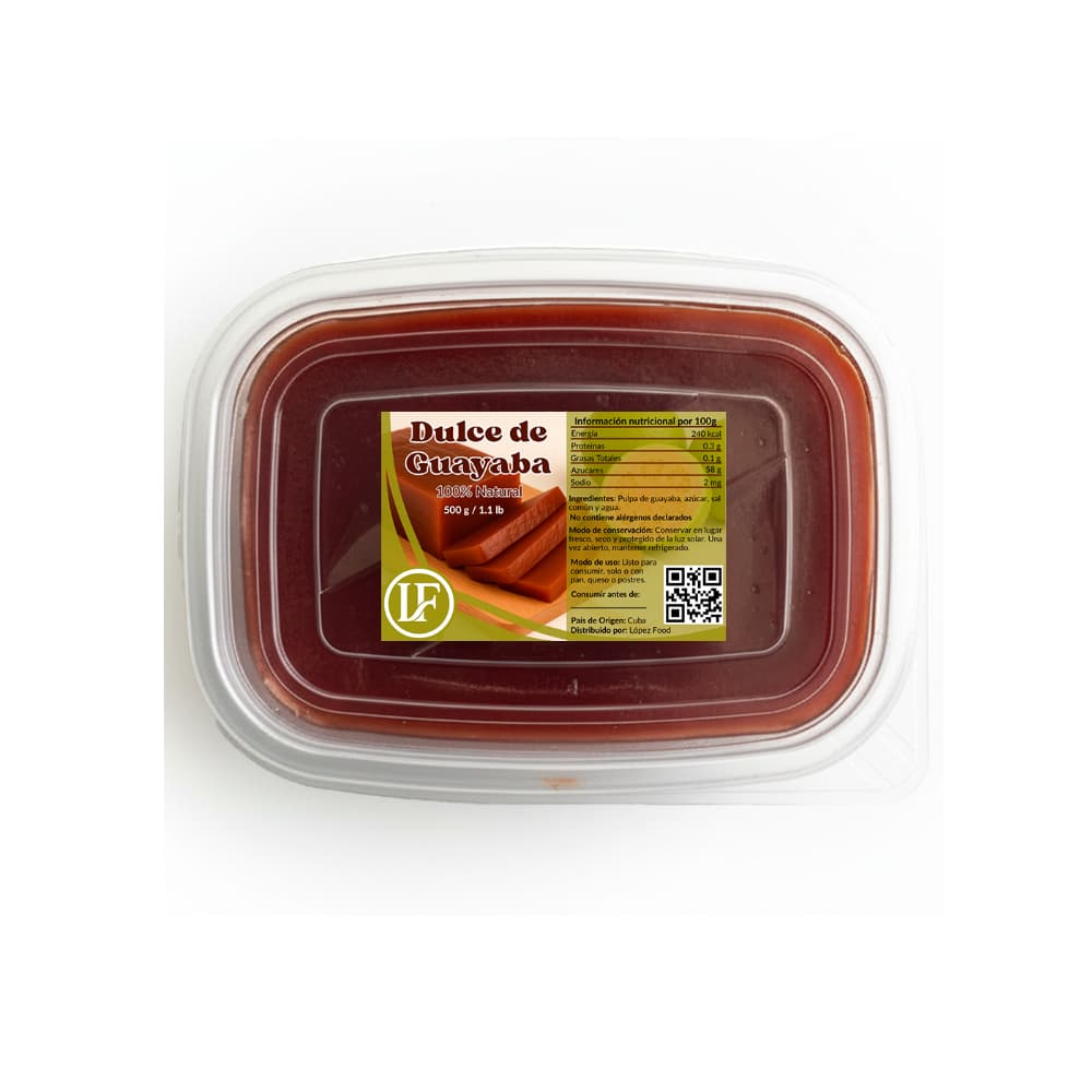 Dulce de guayaba LF (500 g / 1.1 lb) - Imagen 1