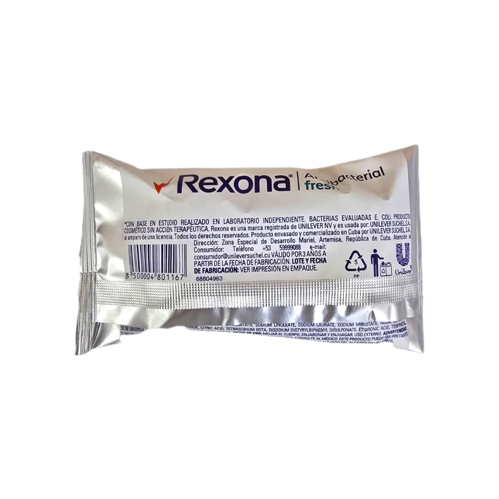 Jabón de tocador antibacterial Rexona (110 g / 3.88 oz) - Miniatura 2